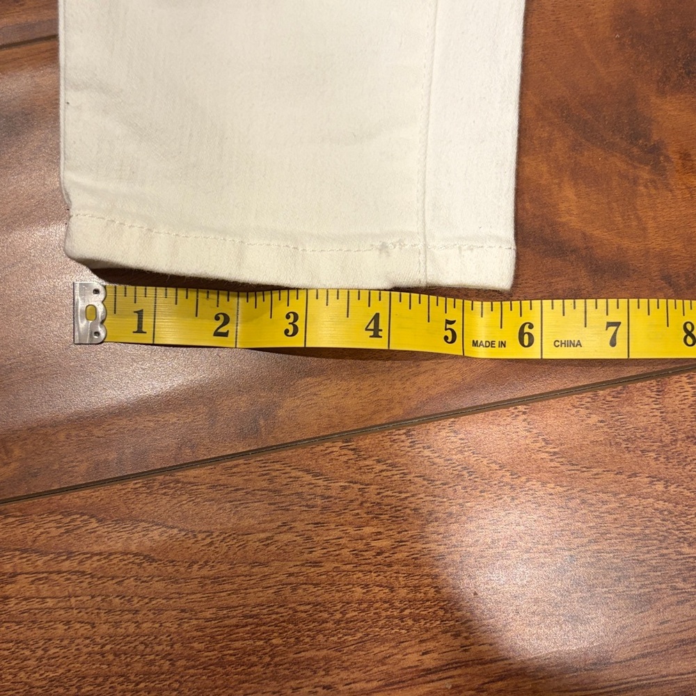 Universal Threads High Rise Skinny White Denim Jeans Size 10 NWT - Picture 11 of 12